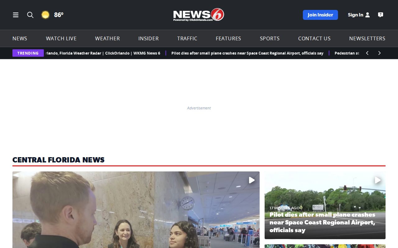 ClickOrlando local news index for Orange County coverage